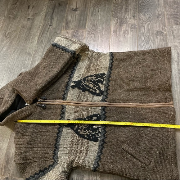 Rocky Mountain Outfitters Wool zip up sweater hooded micro fleece lining… - Picture 8 of 14